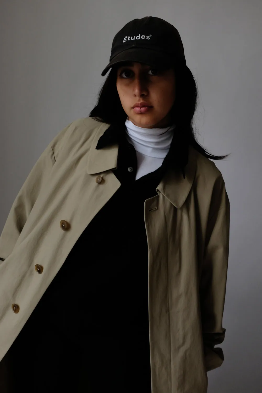 0063_CLEAN CLASSY BEIGE TRENCH COAT