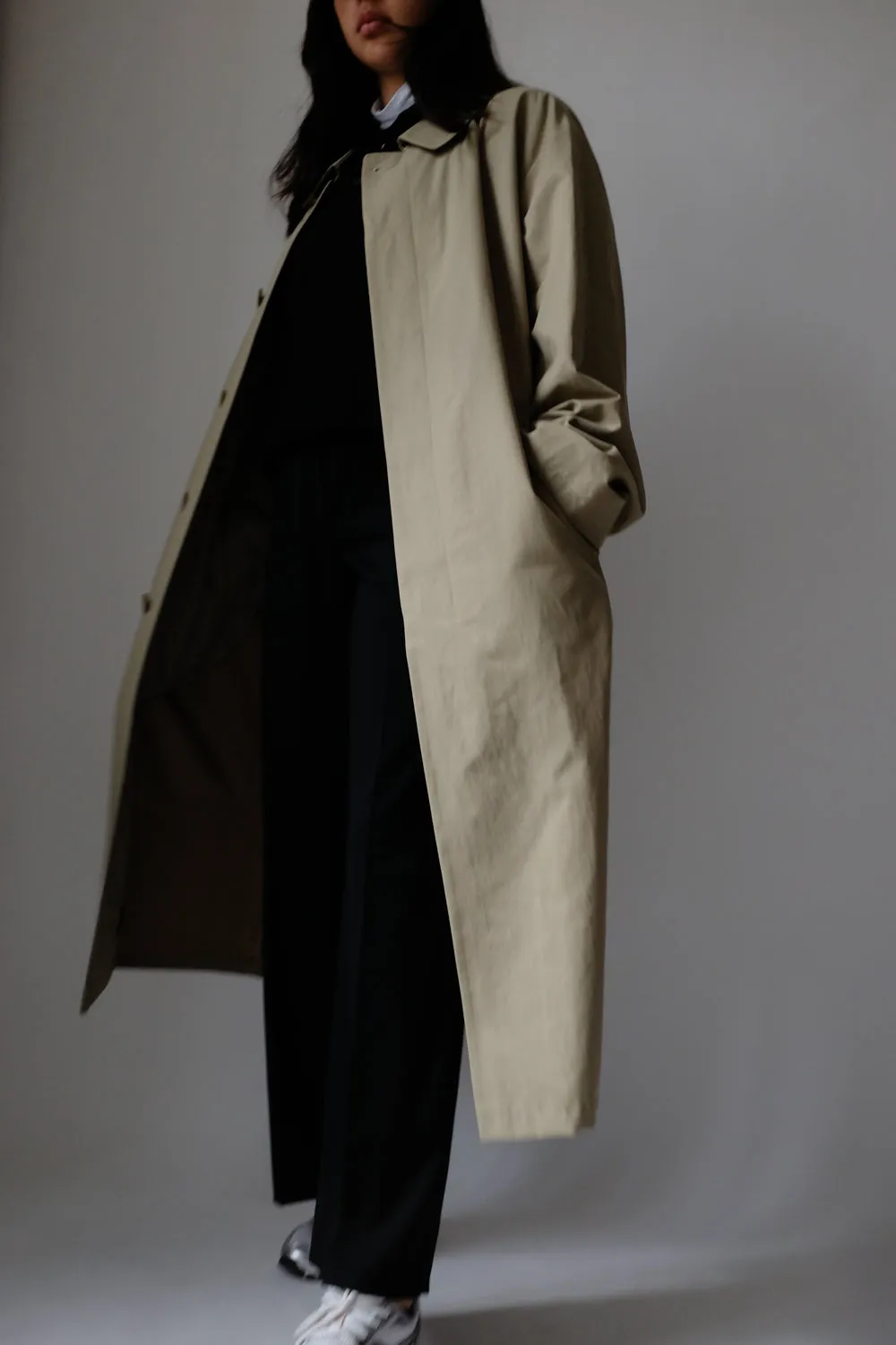 0063_CLEAN CLASSY BEIGE TRENCH COAT