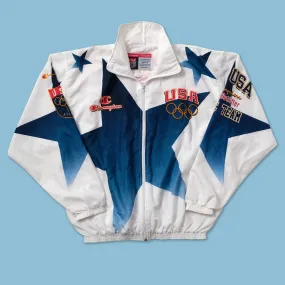 1996 Champion Atlanta Olympics USA Track Jacket Medium