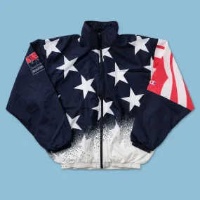 1996 Champion Olympics USA Track Jacket XLarge