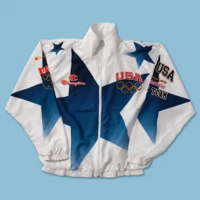 1996 Champion USA Olympic Team Track Jacket Small