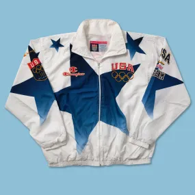 1996 Champion USA Olympic Team Track Jacket XLarge