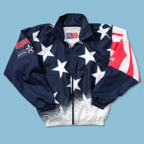 1996 Champion USA Oympic Team Track Jacket Medium