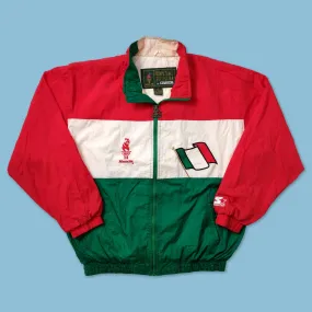 1996 Starter Atlanta Olympics Italy Track Jacket XLarge