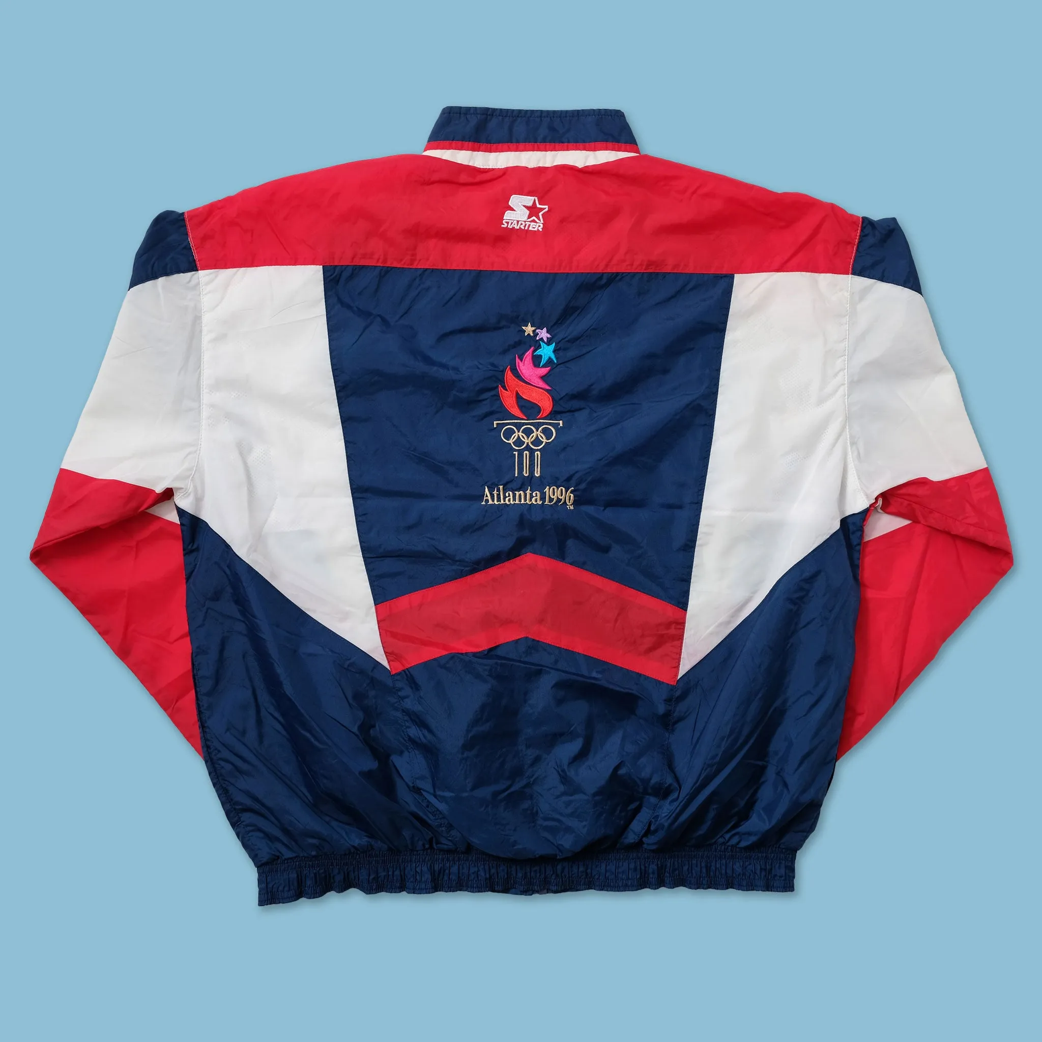 1996 Starter Olympics USA Track Jacket XLarge