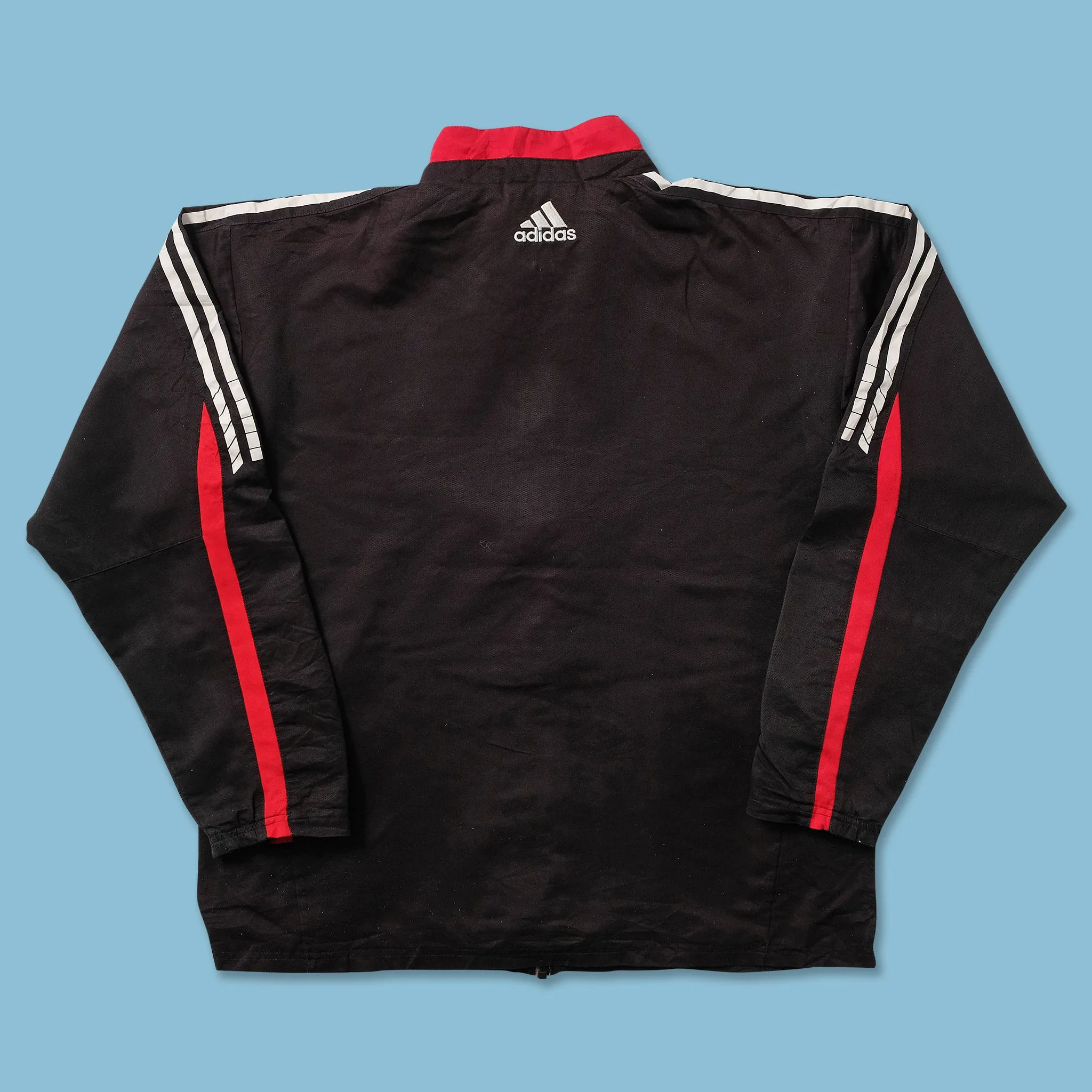 2005 adidas AC Milan Track Jacket Large