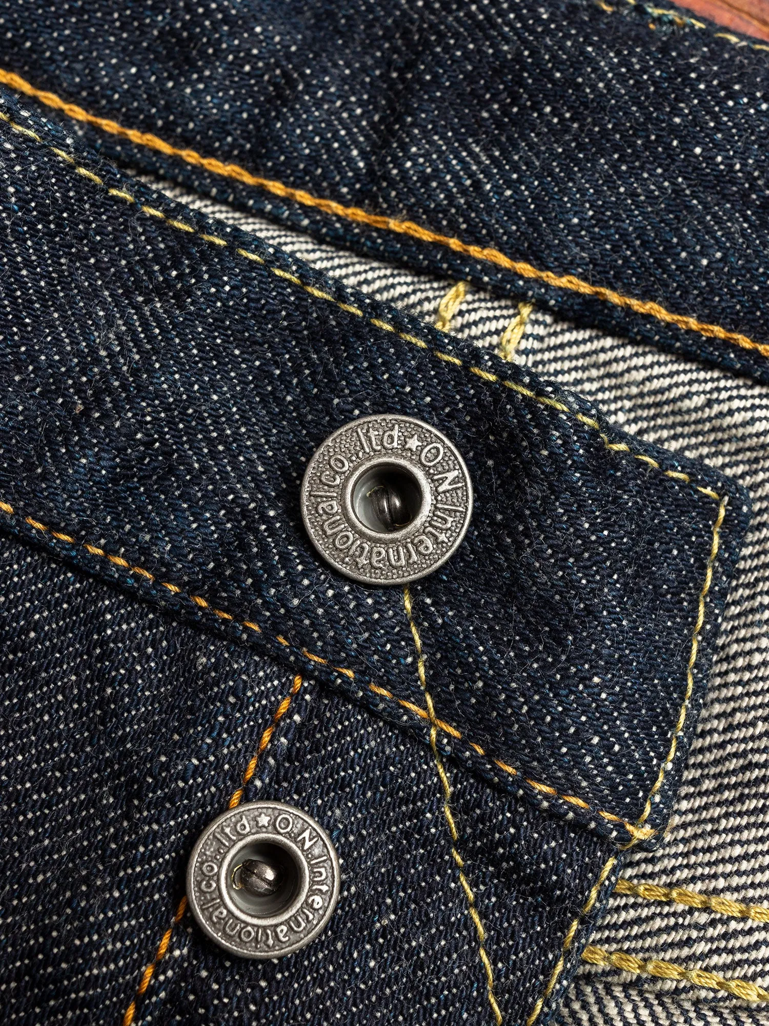 246-GC16 "Greencast" 16oz Selvedge Denim - Clean Straight Fit