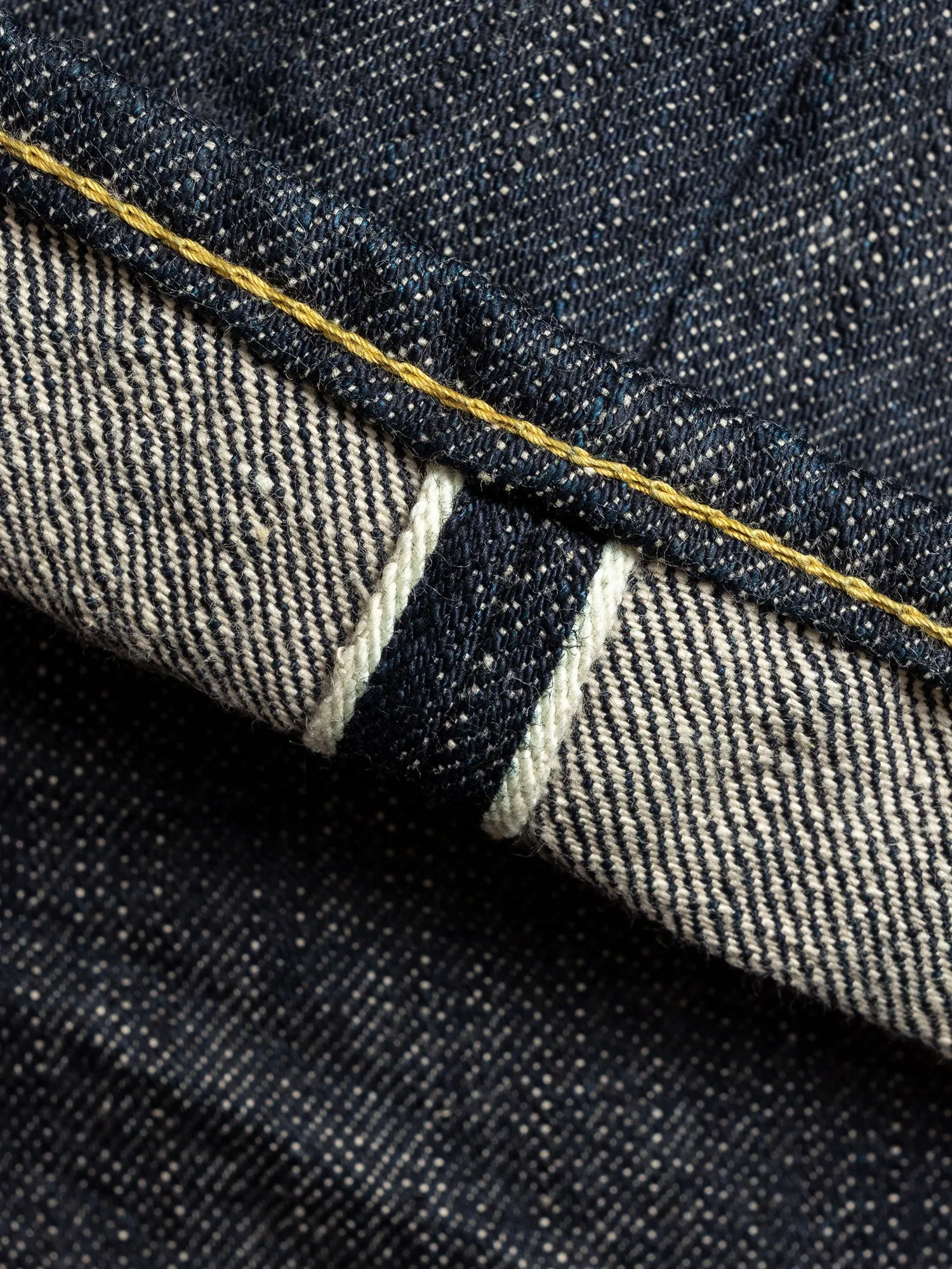 246-GC16 "Greencast" 16oz Selvedge Denim - Clean Straight Fit