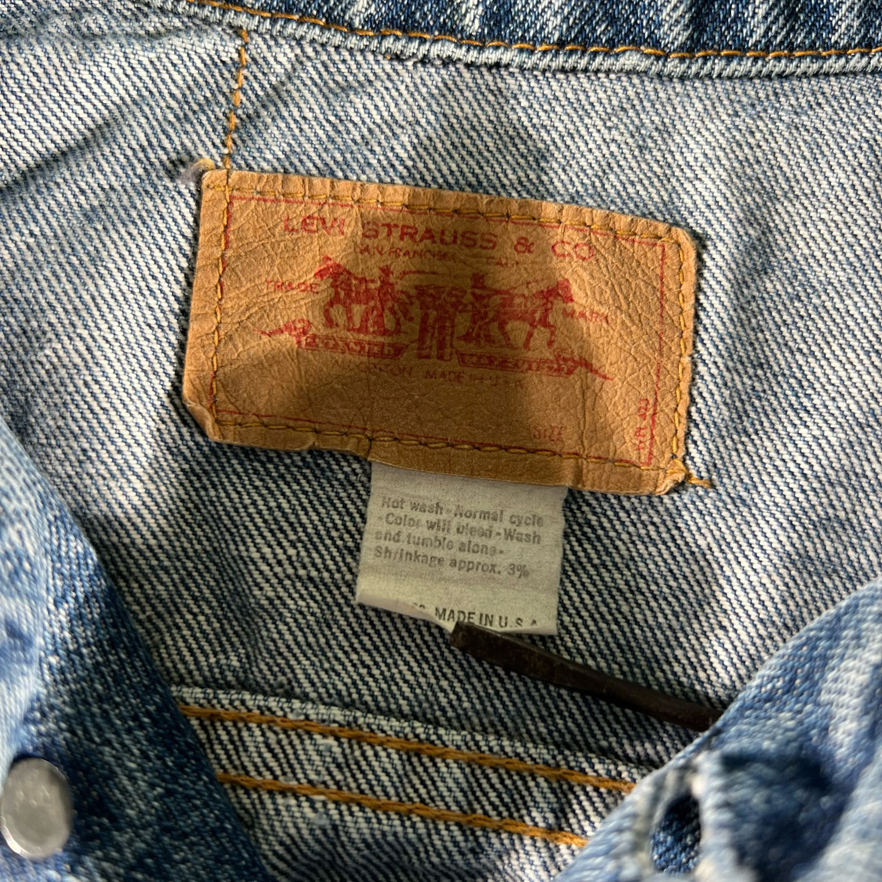 70s/80s Levi's Type 3 Denim Trucker Jacket- SELECT JACKET