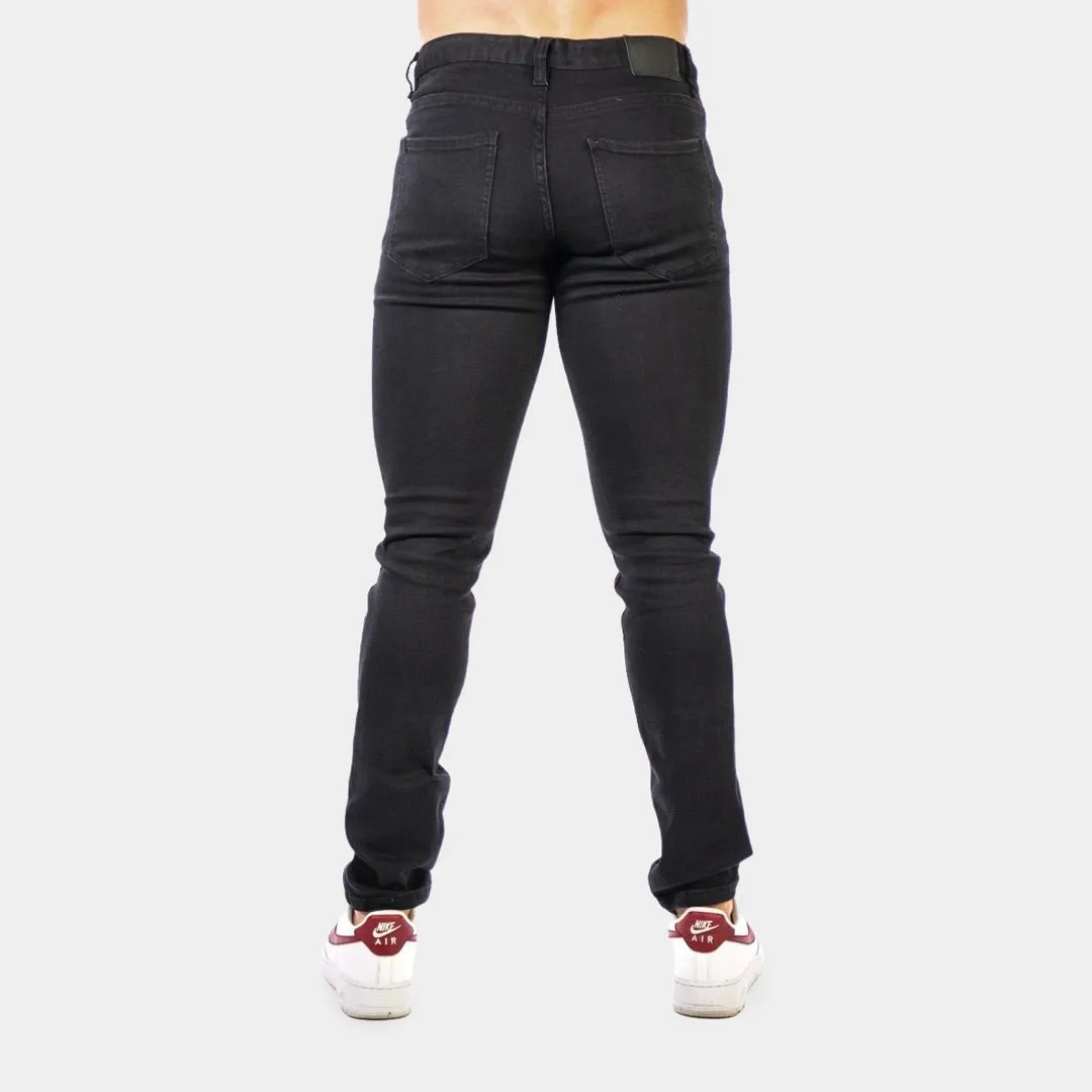 Active Tapered Slim Fit Jeans - Black