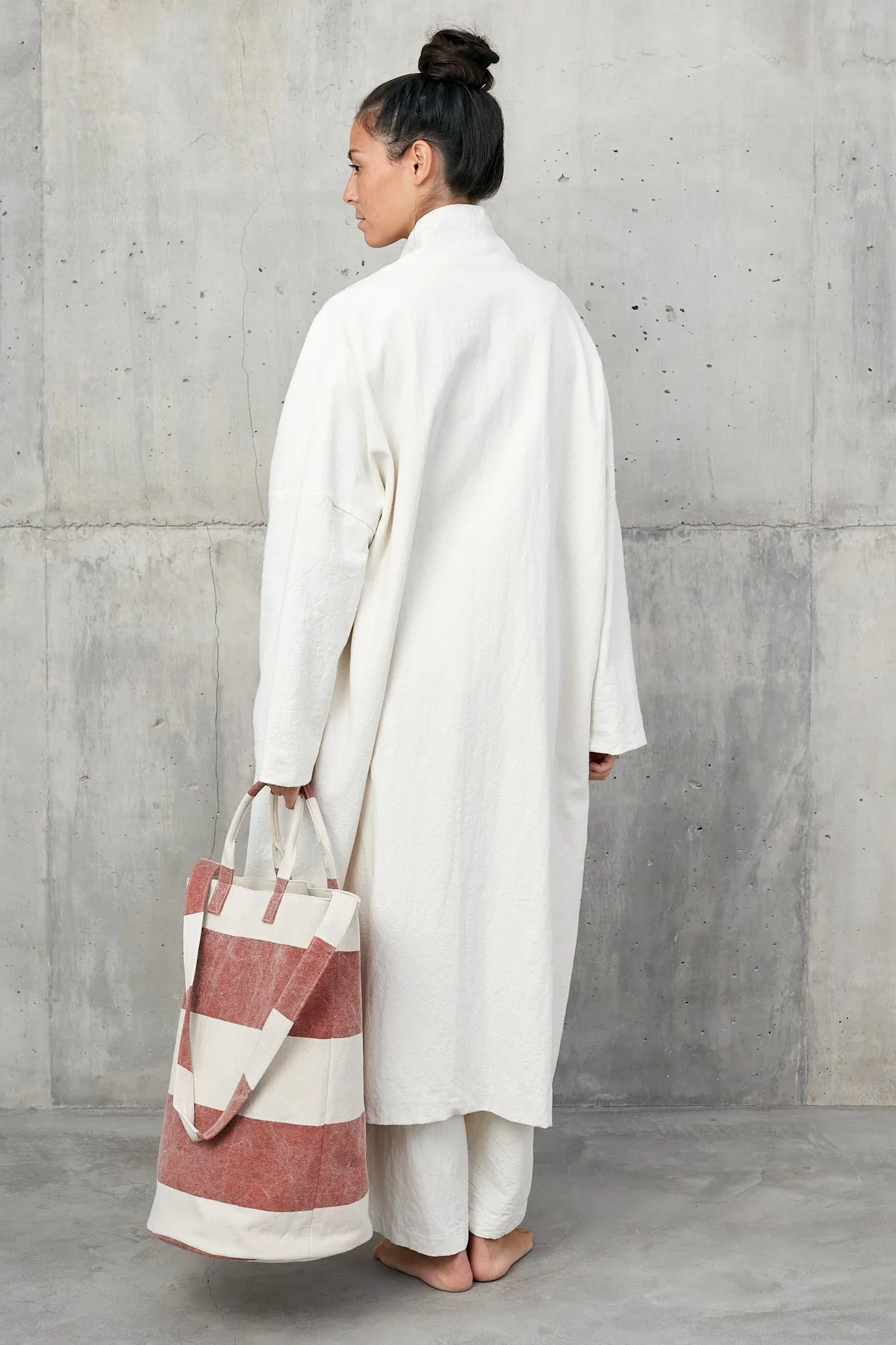 ADEM [ pure ] - unisex hachiko linen coat