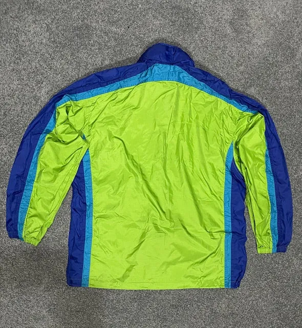 Adidas Bright Green Track Top / Spray Jacket   #W145