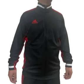 adidas MT19 Women's Track Jacket Black-Red-White