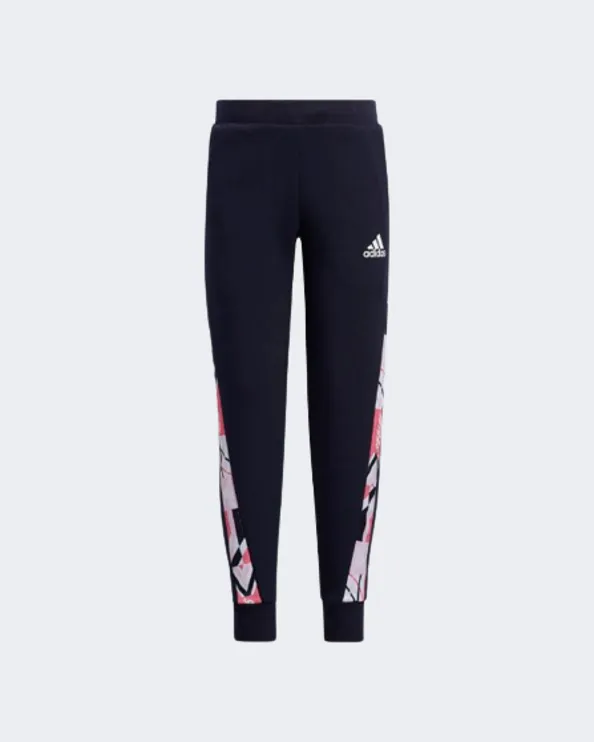 Adidas Spacer Little-Girls Training Pant Navy/White