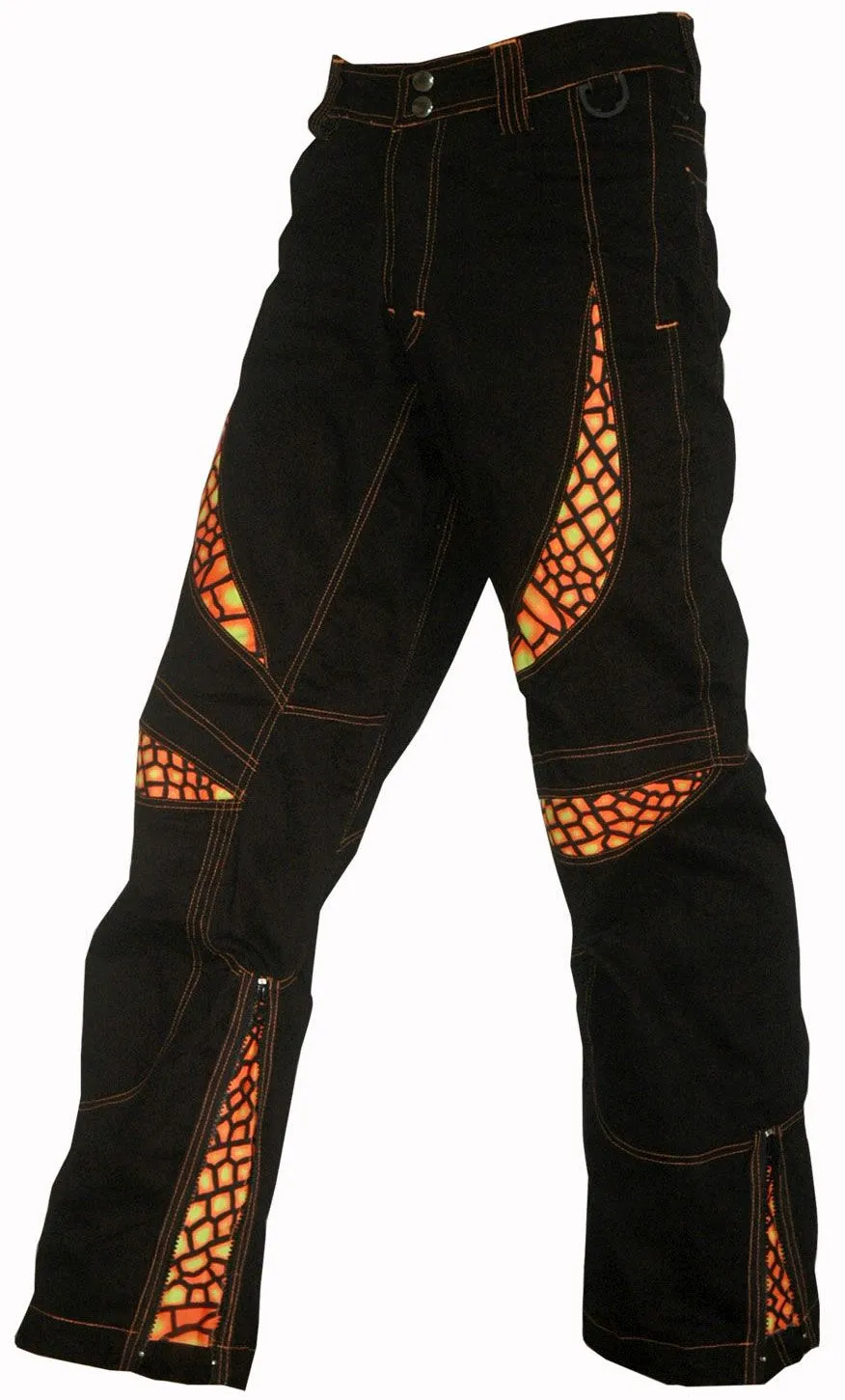 Alien Eye Pants : Fire Dragonfly