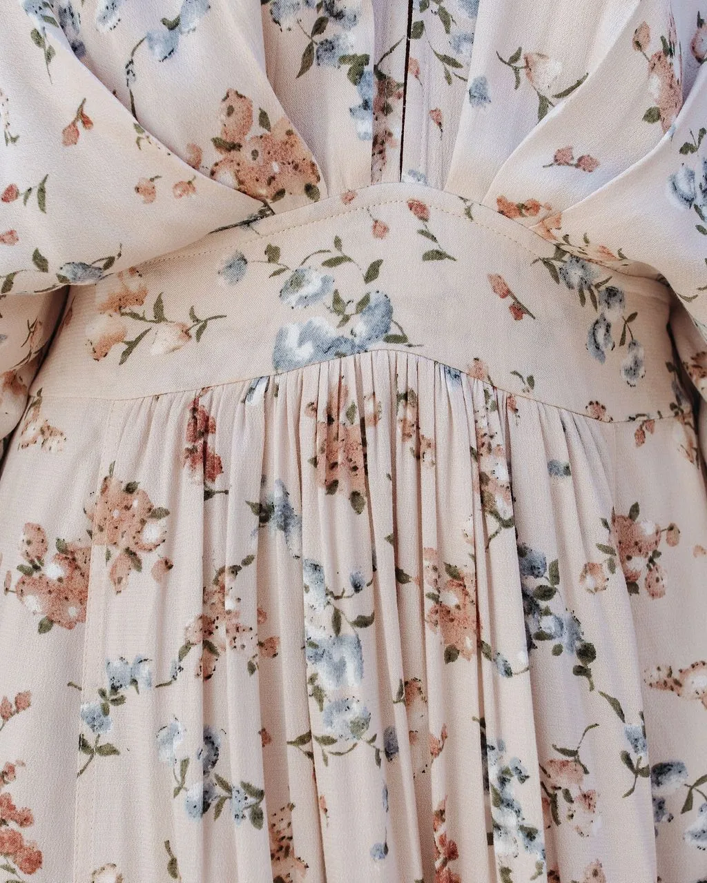 Amelia Floral Kimono Maxi Dress