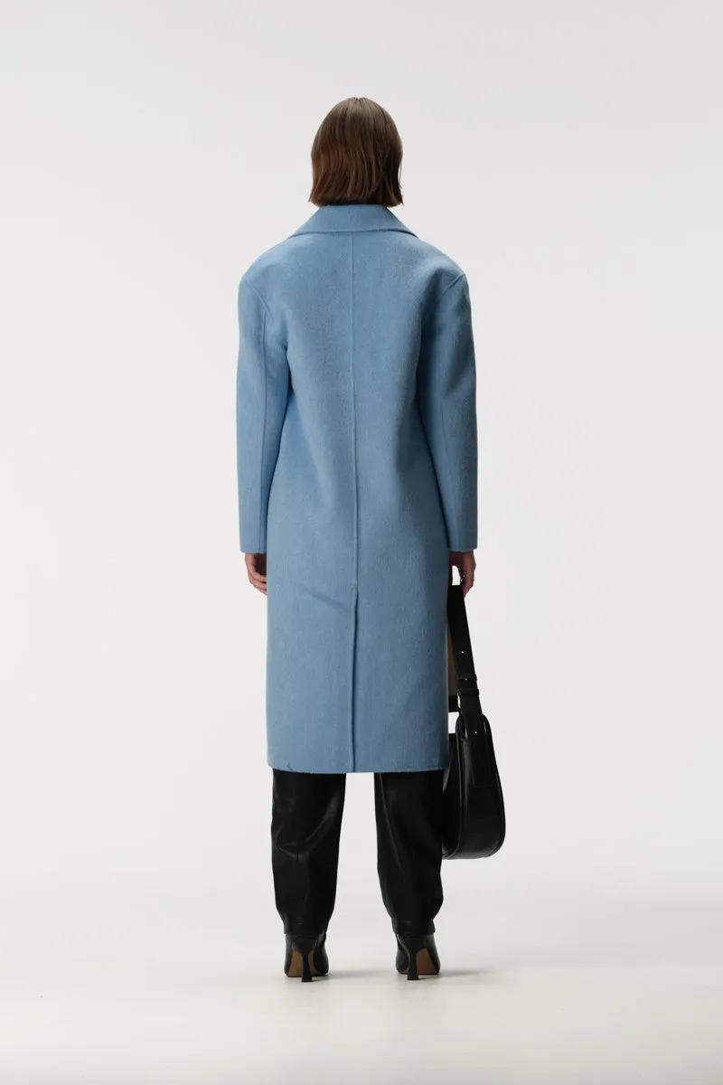 Analina Coat Cornflower Blue