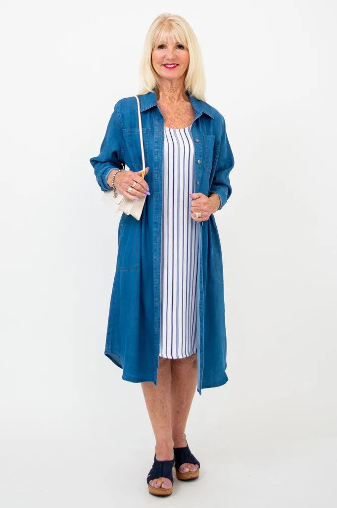 Anka Duster, Tencel Denim