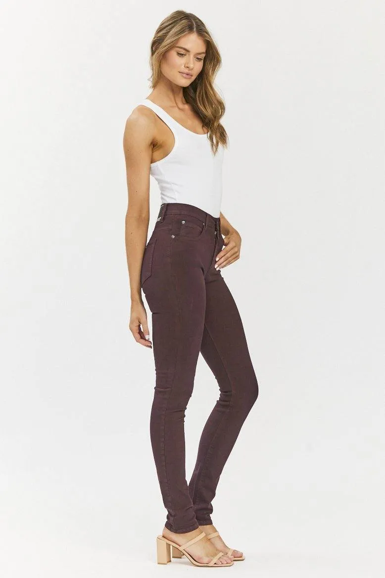 Arlene Jeans - Deep Plum - Final Sale