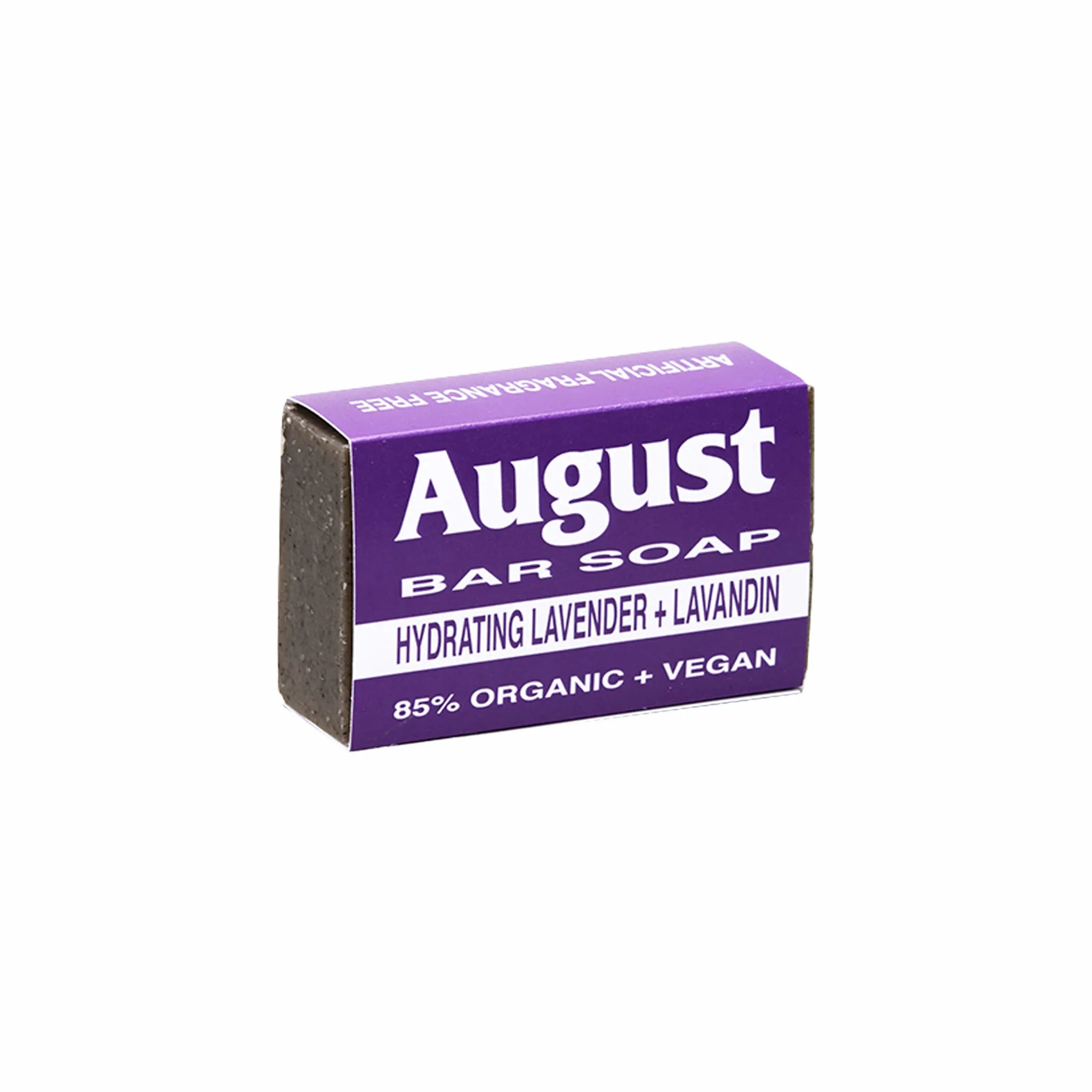 August "Lavender" Organic Bar Soap