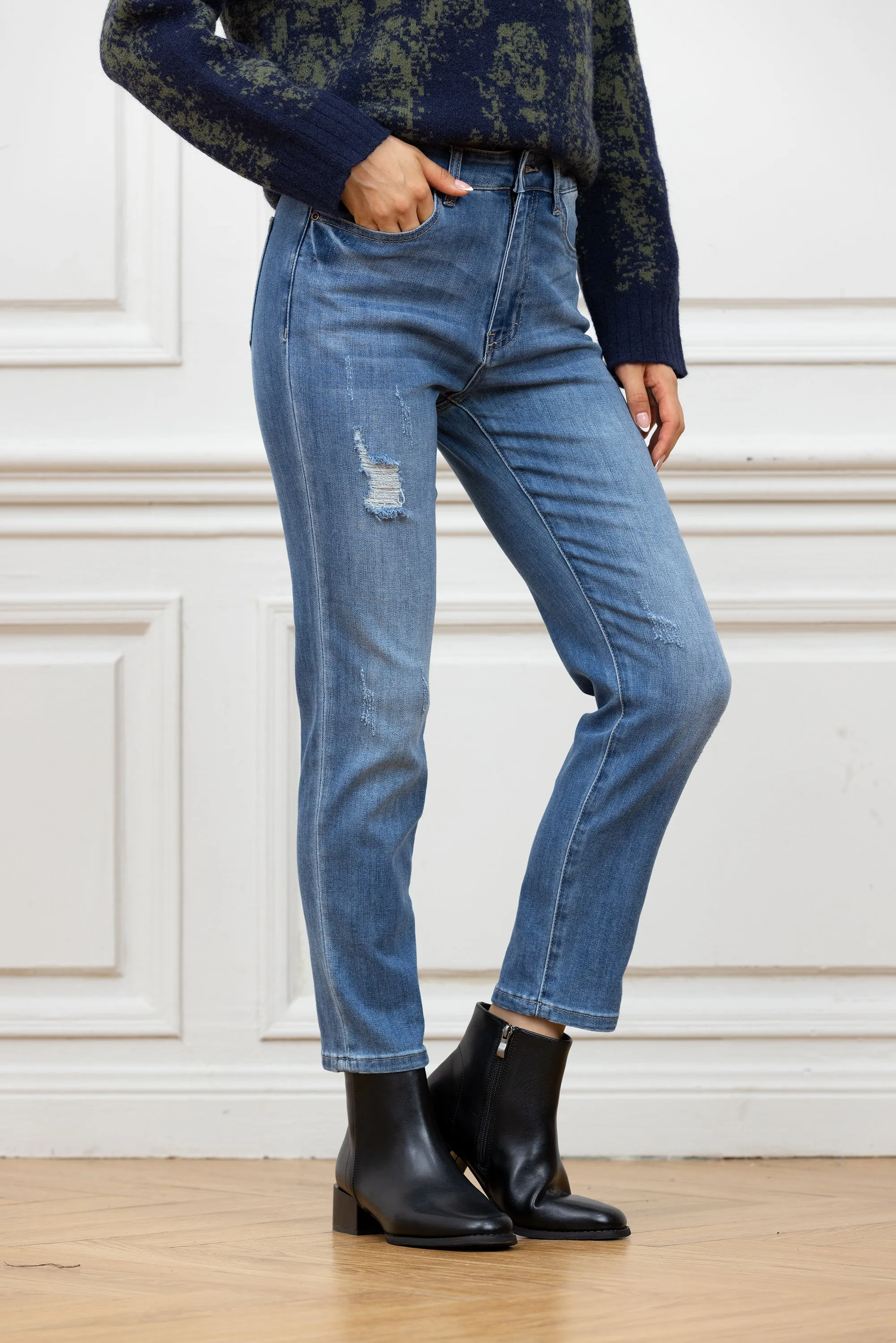 Bamboo Denim - Boyfriend Jeans