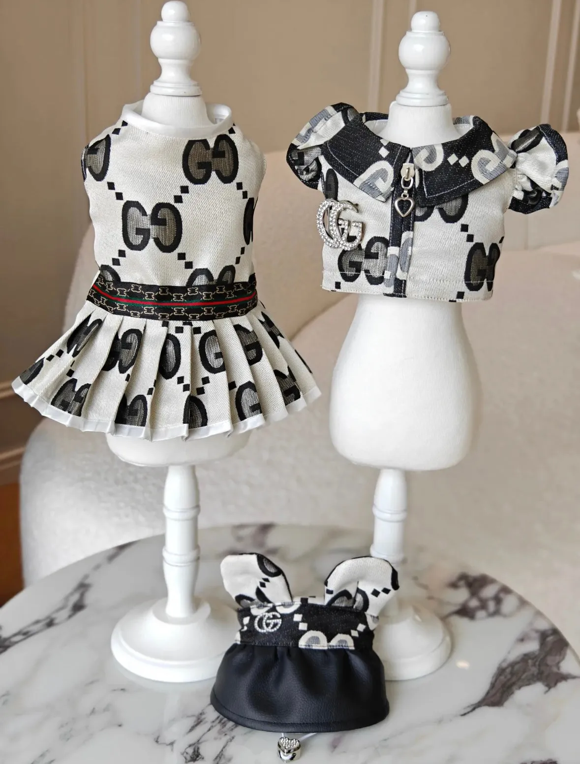 Black Twinkle Tails 3-Piece Dress Set