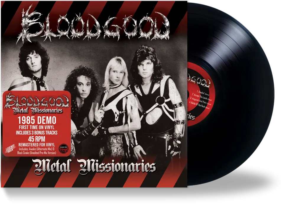 Bloodgood - Metal Missionaries Demo   3 Bonus Tracks (LIMITED RUN VINYL) 45rpm FIRST TIME ON VINYL