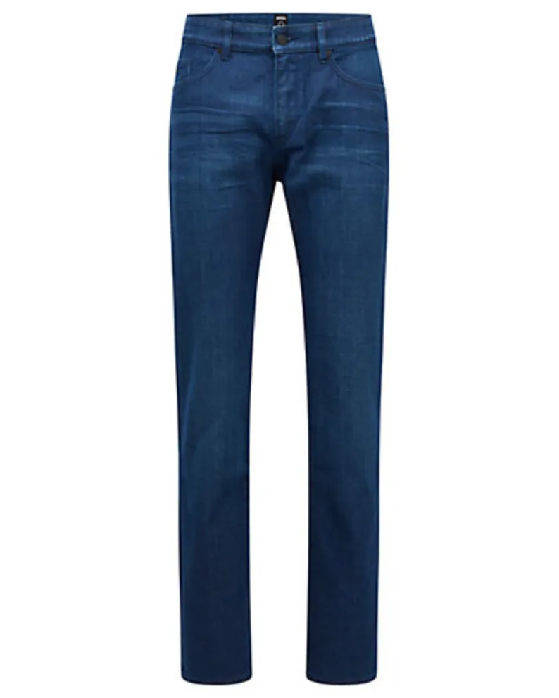 Boss Slim-Fit Delaware Jeans - Blue Tone Denim (Organic)