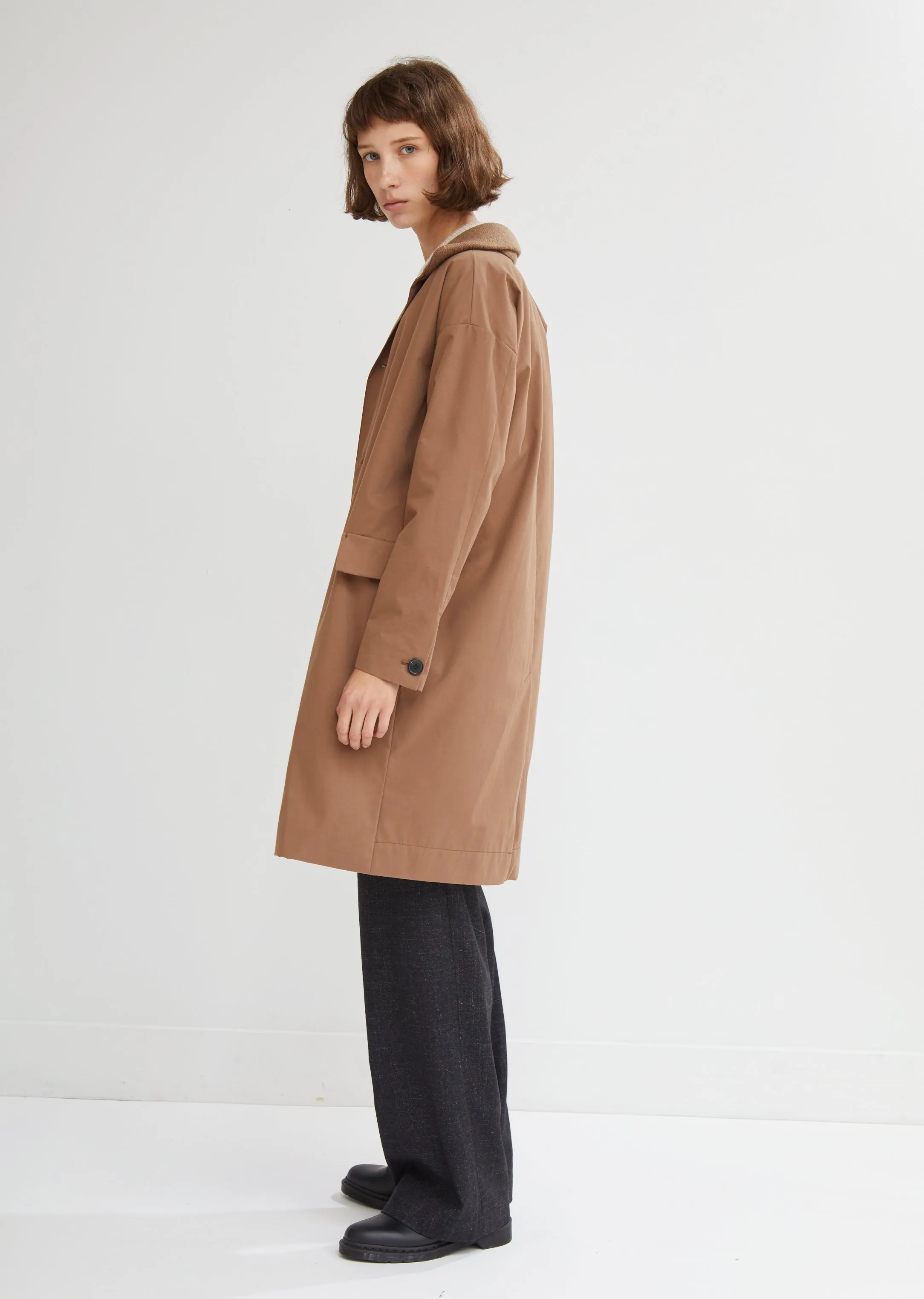 Bouffant Cotton Coat