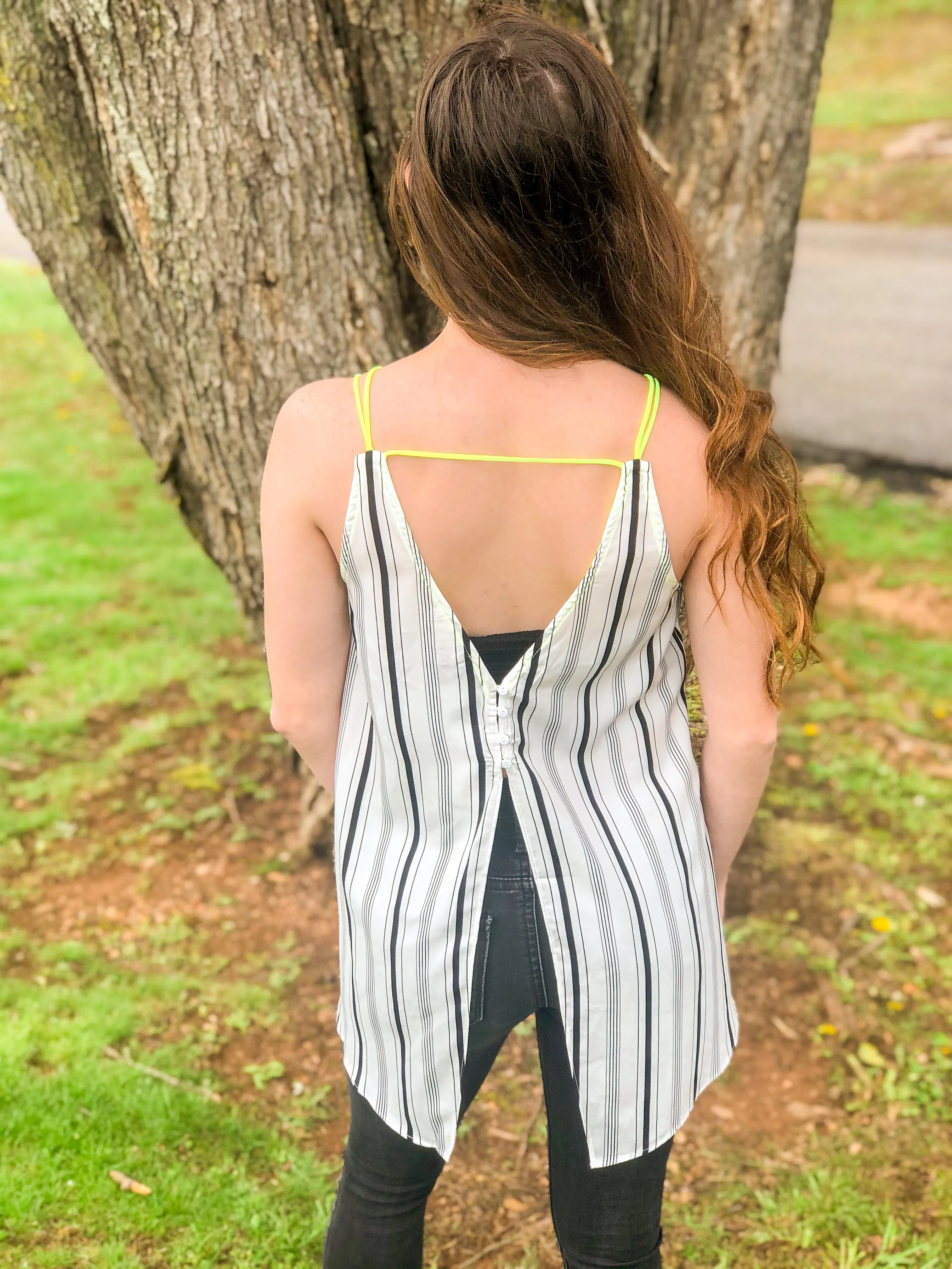 Brighter Days Neon Stripe Tank