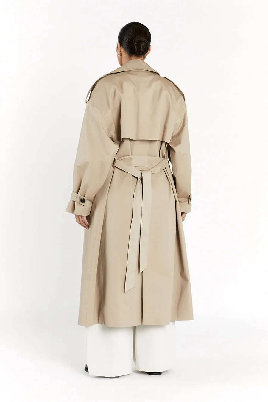 CAMERON STONE TRENCH COAT