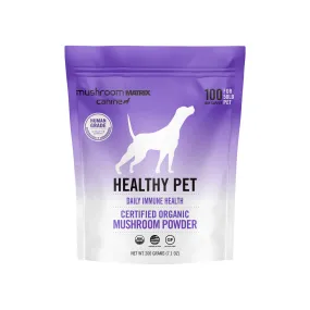 Canine Matrix Healthy Pet Organic Mushroom Immune Supplement for Dogs