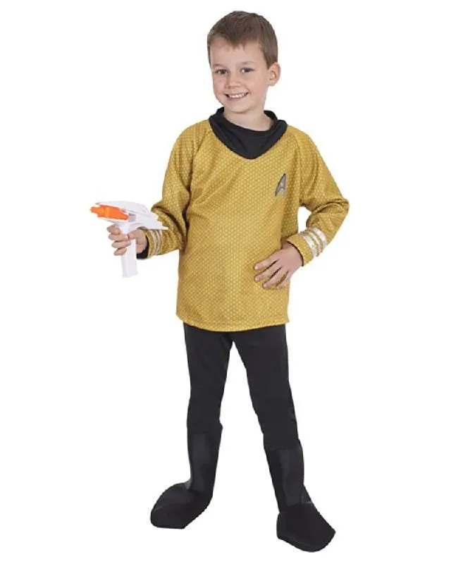 Captain Kirk Star Trek Costume for Boys