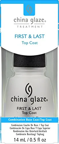 China Glaze, First and Last, 0.5 Fluid Ounce, 0.5 Fluid Ounce