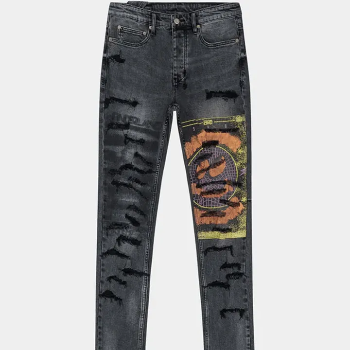 Chitch Hardcore Jeans (Black) - KMPS24DJ051001