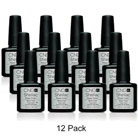 CND Shellac - Base Coat - 12 Pack 0.5 oz