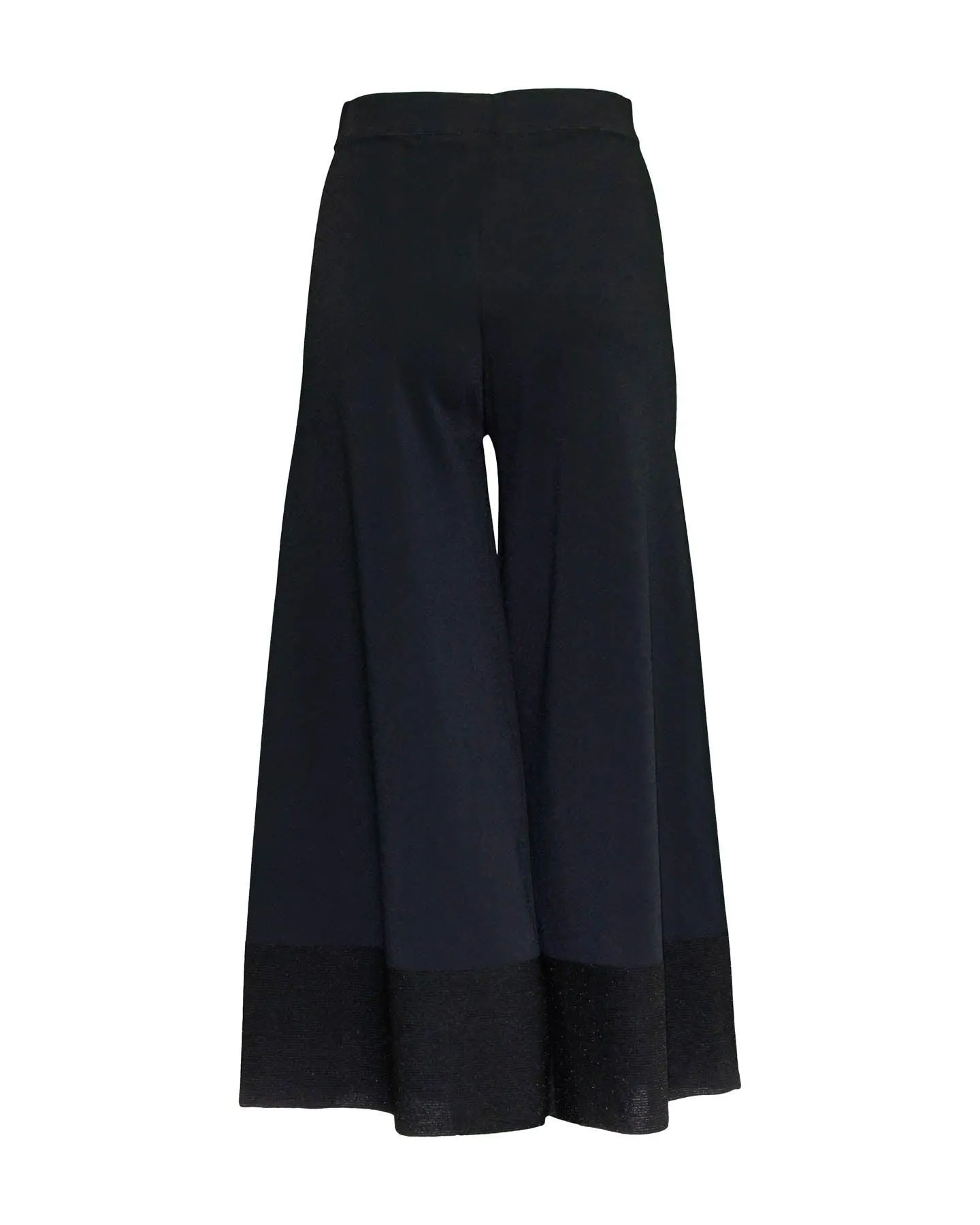 Cropped Wide Leg Pants