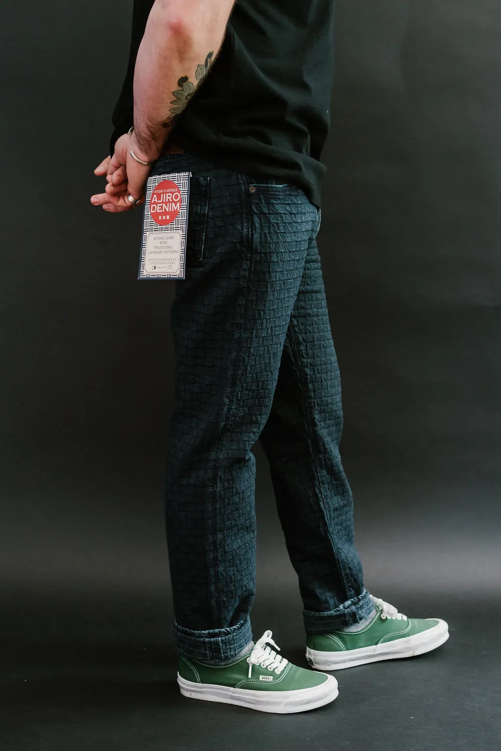 D1865S - "Ajiro Denim" Selvedge Jeans - Indigo Dyed