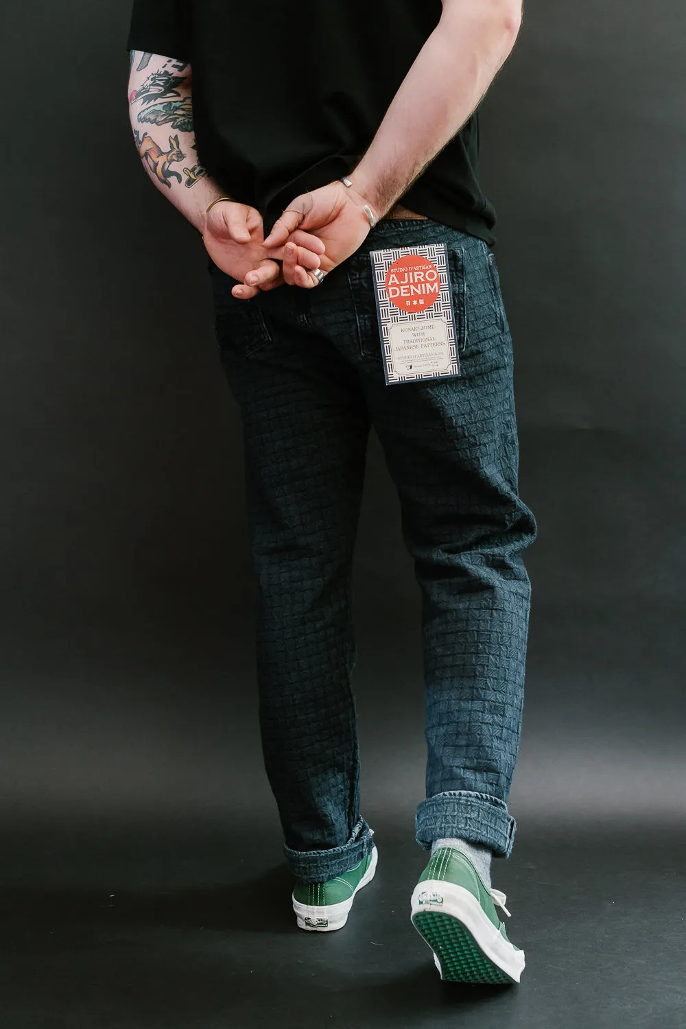 D1865S - "Ajiro Denim" Selvedge Jeans - Indigo Dyed