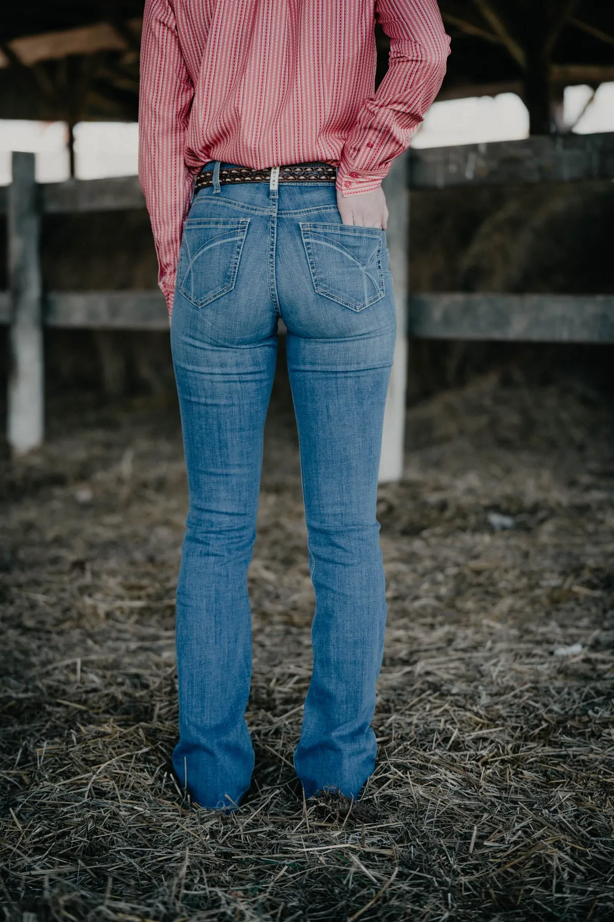 'Daniela' High Rise Bootcut Jean by Ariat (Sizes 24-34)