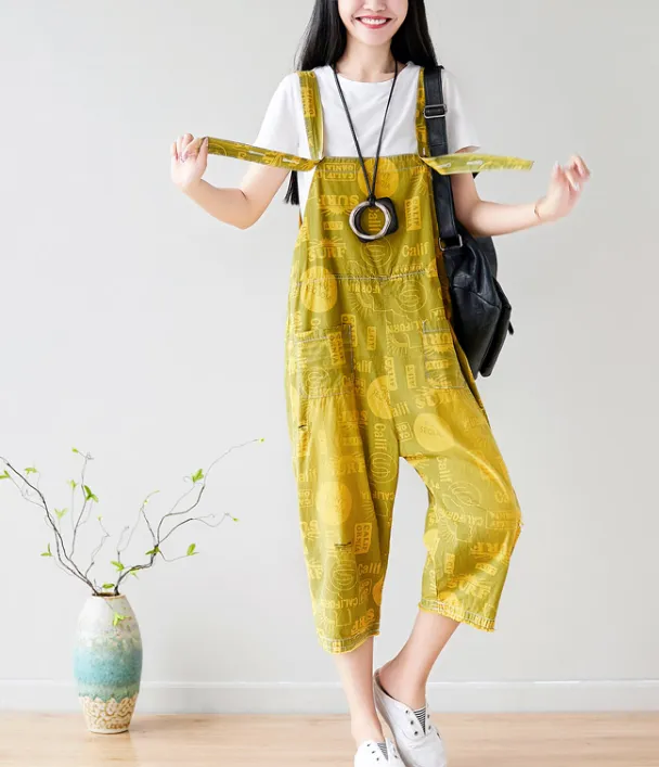 Denim Casual Spring Denim Overall Women Jumpsuits QY25