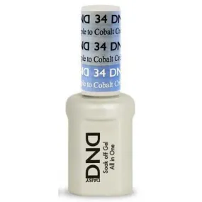 DND - Mood Change Gel - Creme Purple to Cobalt 0.5 oz - #D34