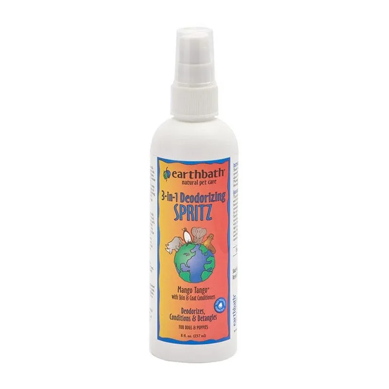 Earthbath 3-in-1 Deodorizing Spritz - Mango Tango 8oz