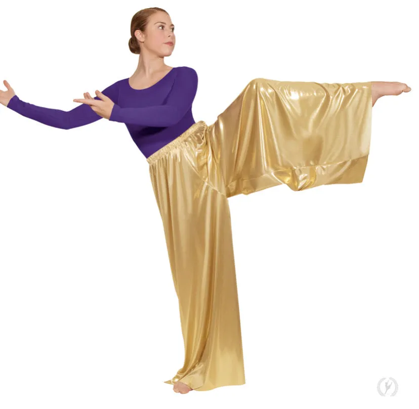 Eurotard Metallic Palazzo Pants