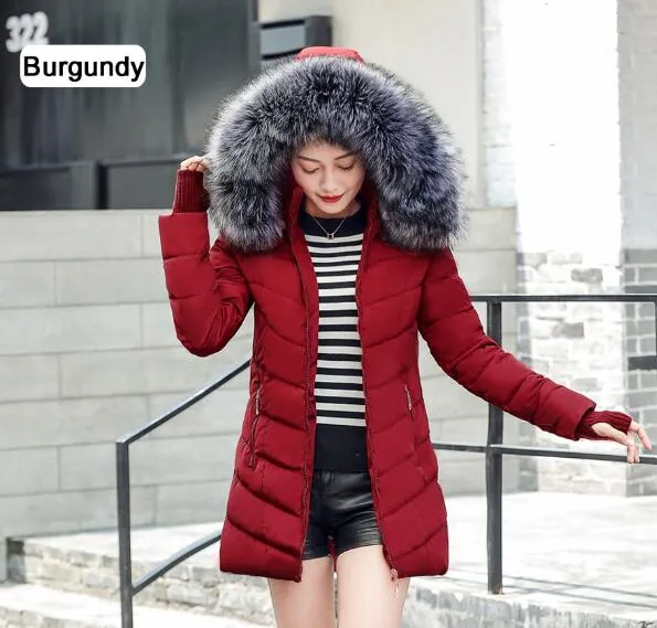 Fashion Slim Women Winter Jacket