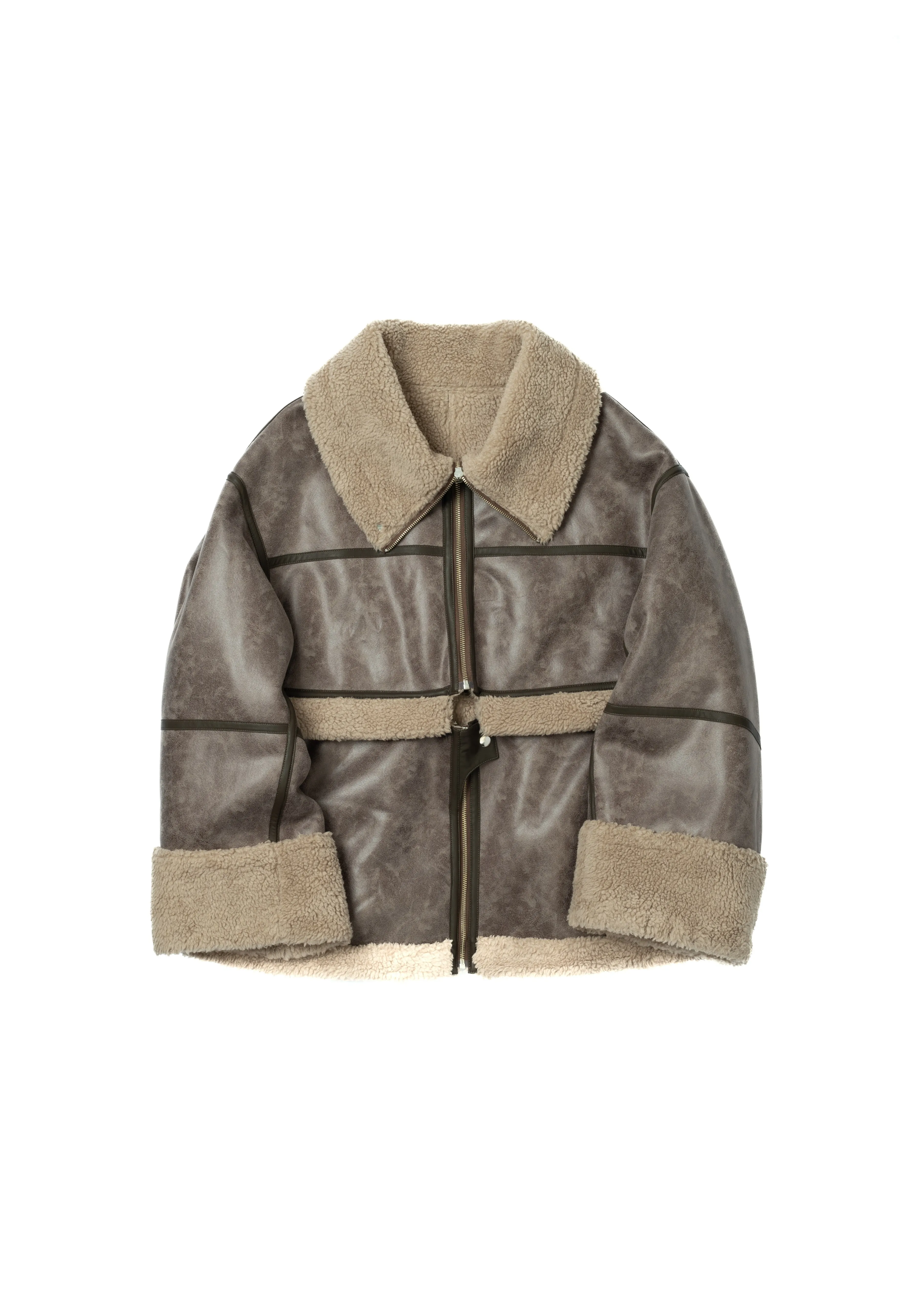 FAUX MOUTON  COAT