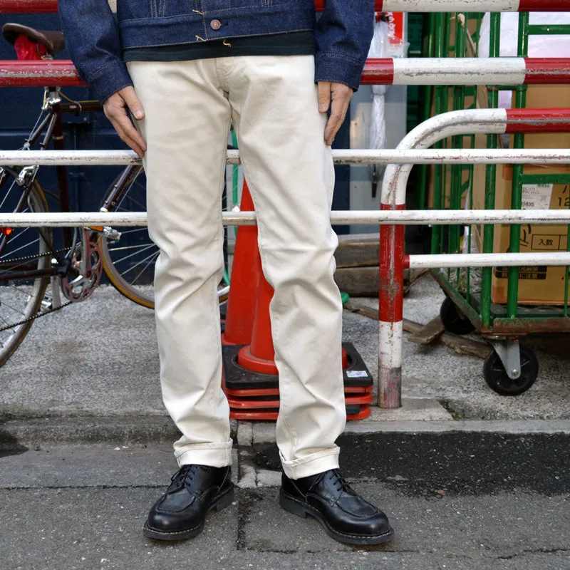 FOB FACTORY "F1134" PIQUE 5POCKET PANTS