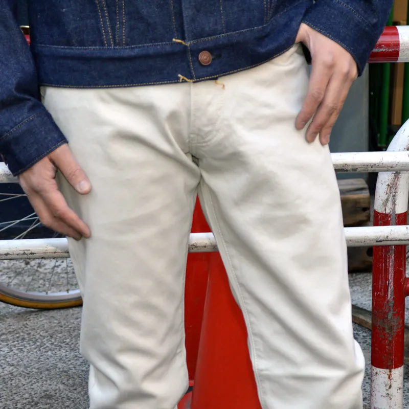 FOB FACTORY "F1134" PIQUE 5POCKET PANTS