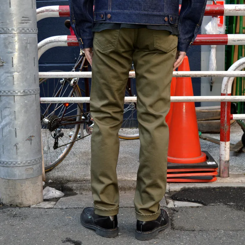 FOB FACTORY "F1134" PIQUE 5POCKET PANTS