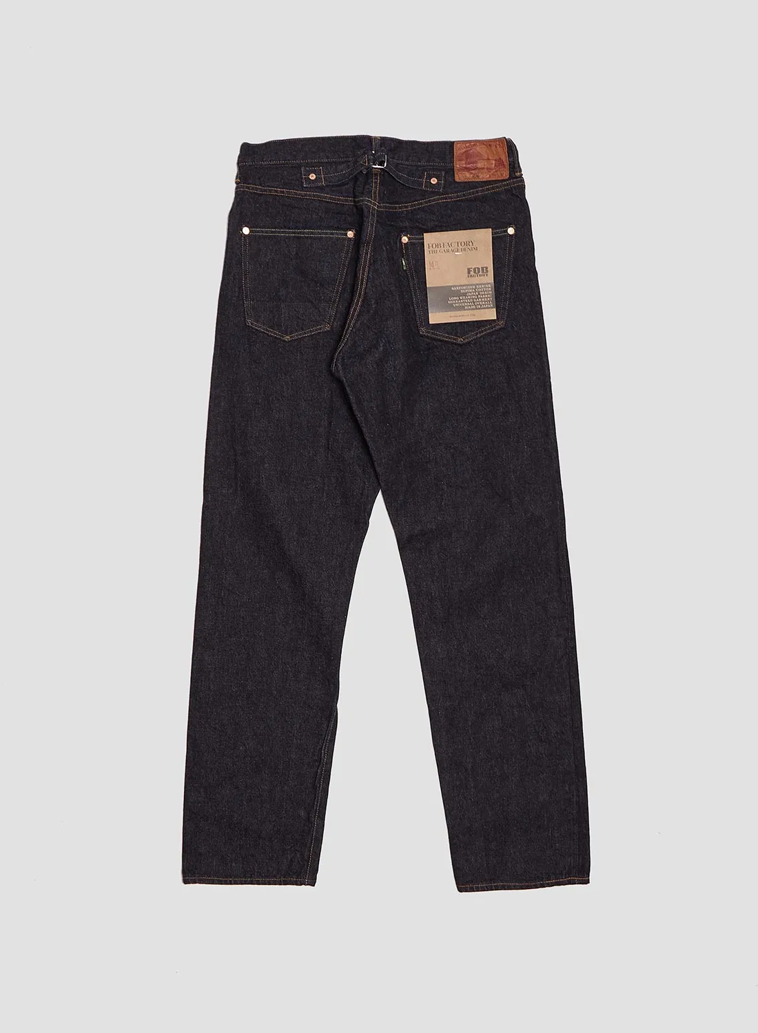 FOB Factory Selvedge Garage Denim 5P Indigo